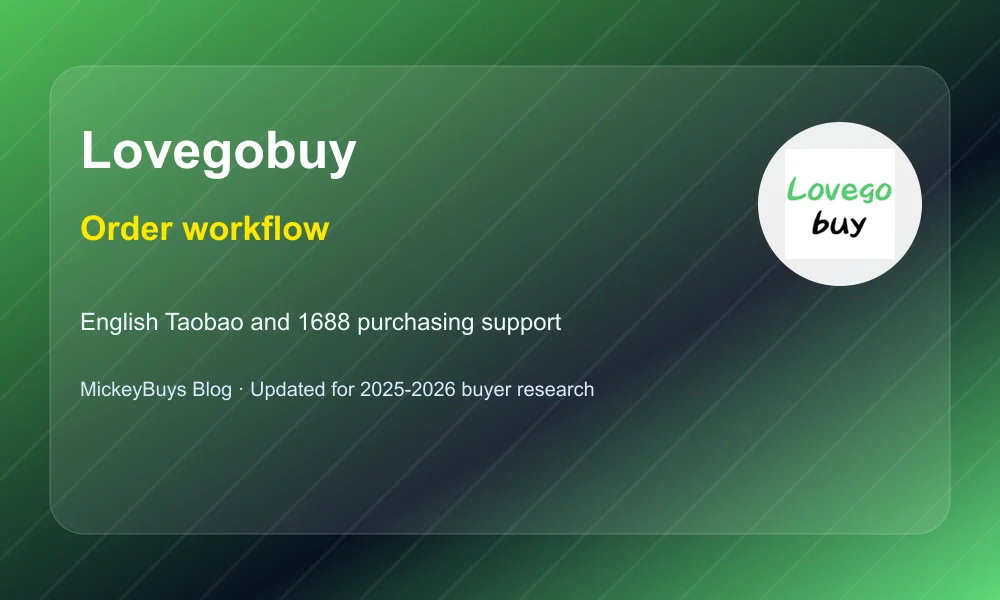 Lovegobuy order workflow and warehouse planning