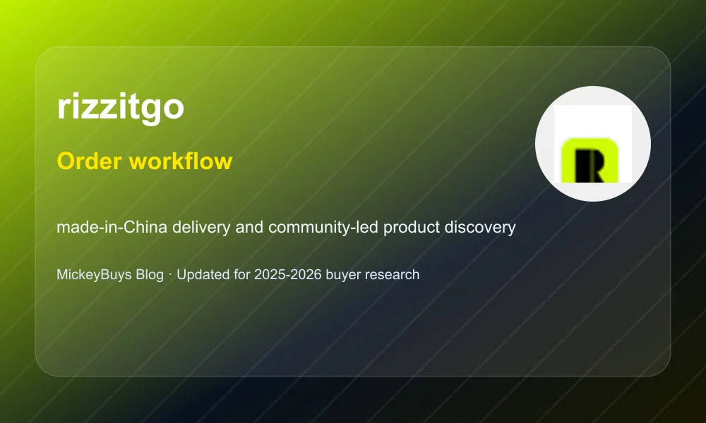 rizzitgo order workflow and warehouse planning