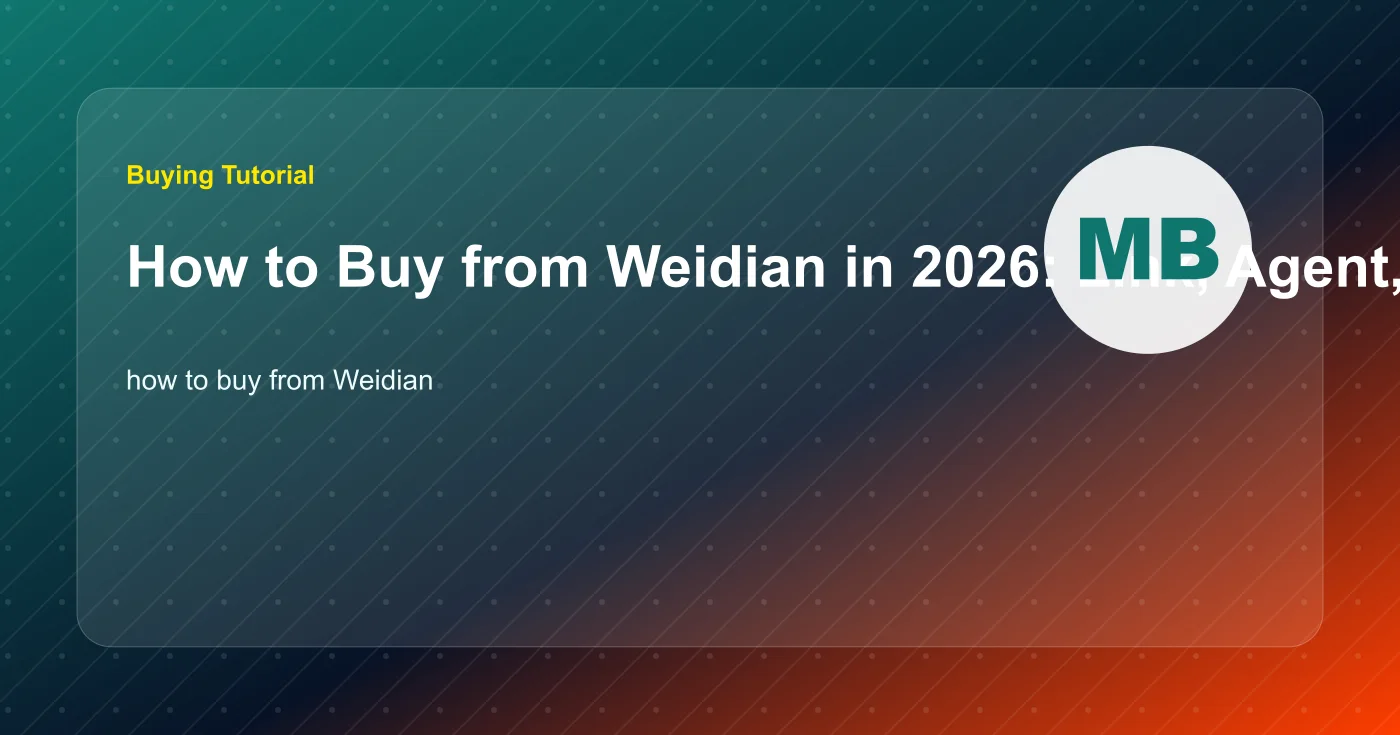 How to Buy from Weidian in 2026: Link, Agent, QC and Shipping Steps How to Buy from Weidian in 2026: Link, Agent, QC and Shipping Steps banner